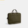  Túi Xách Coach Theo Work Bag In Signature Jacquard Olive 