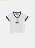 Áo Bad Blood 91 V-Neck Jersey T-Shirt - White w-tee25-108