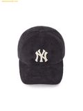  Mũ Lưỡi Trai MLB Corduroy Unstructured Ball Cap New York Yankees 3ACPWC156-50CGS Đen (Nhung Tâm) 
