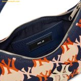  Túi Đeo Vai MLB Argyle Monogram Strap Hobo Bag New York Yankees - D.Navy 3ABQS072N-50NYD 