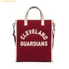 Túi Tote MLB Basic Varsity Tote Bag Cleveland Guardians D.Wine 7ACRBV13N-45WID Đỏ