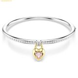  Vòng Tay Swarovski Idyllia bangle Mixed cuts, Heart, Pink, Mixed metal finish SKU: 5737267 