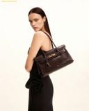  Túi Xách JW PEI Yara Shoulder Bag - Dark Brown 