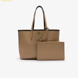  Túi Tote Lacoste Anna Reversible Tote With Pouch NF2142AA Đen Phối Begi 