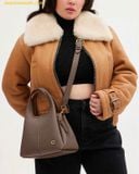  Túi Xách Coach Lana Shoulder Bag 23 CM545 Dark Stone 