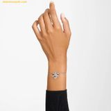  Lắc Tay, Vòng Tay Swarovski Volta Braceletbow, White, Rhodium Plated 5647581 