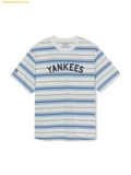  Áo Thun MLB Varsity Stripe Overfit New York Yankees 3ATSV0353-50IVS 