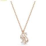  Dây Chuyền Swarovski Swan pendant Mixed cuts, Swan, White, Rose gold-tone plated 5738203 