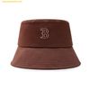 Mũ Bucket MLB Bucket Hat Monogram Series Boston Red Sox 3AHTM103N-43BRD Nâu