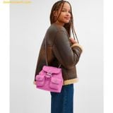  Balo Coach Tabby Backpack With Quilting CU076 Hồng Đậm 