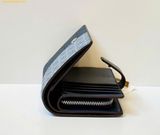  Ví Gập Bucket Michael MK Jet Set Medium Logo Wallet Navy Logo 