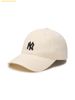 Mũ Lưỡi Trai MLB Rookie Unstructured Ball Cap New York Yankees 3ACP7701N-50IVS Màu Trắng Cream