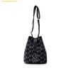  Túi Đeo Chéo MLB Classic Monogram Bucket Bag - New York Yankees Black 