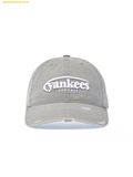  Mũ Lưỡi Trai MLB Vintage Damaged Curve Logo Unstructured Ball Cap New York Yankees 3ACPV106N-50GRS Grey 