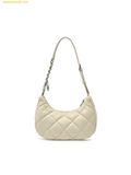  Túi Đeo Vai MLB Basic Quilted PU Hobo Bag Boston Red Sox Cream 3ABQBQ16N-43CRS 