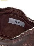  Túi Đeo Vai MLB Classic Monogram Vintage PU Hobo Bag New York Yankees 3ABQMV65N-50BRS Màu Nâu 