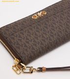  Ví Dài Michael Kors Women's Parker Long Wallet 34F2G7PE3B Brown 
