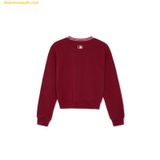  Áo Sweater Nữ MLB Varsity Cursive Boston Red Sox Sweatshirts 3FMTV0344-43WIS Màu Đỏ 