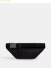  Túi Đeo Hông COACH Racer Small Belt Bag In Signature Canvas CBF77 Charcoal Black 