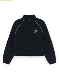  Áo Khoác Gió MLB Women's Sporty Varsity Windbreaker New York Yankees 3FWJV0154-50BKS Đen 
