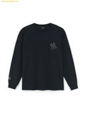  Áo Tay Dài MLB New York Yankees Basic Mega Logo Overfit Functional Long Sleeve T-Shirt 3ATSB0554-50BKS Đen 