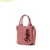  Túi Đeo Chéo MLB Varsity Cursive Denim Mini Crossbody Bag LA (D.Pink) 3ACRS104N-07PKD 