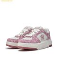  Giày Thể Thao MLB Chunky Liner Denim Monogram SL New York Yankees 3ASXM016N-50PKS Pink 