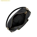  Túi Xách Michael Kors Merritt Small Signature Logo Convertible Shoulder Bag - 35R6G0WC1B - Black 
