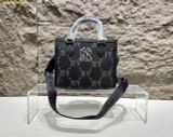  Túi Vuông Đeo Chéo MLB Monogram New York Yankees 7ACRMDG5N-50BKS - Đen 