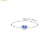  Vòng Tay , Lắc Tay Swarovski Constella Bracelet, Oval Cut, Blue, Rhodium Plated 5671895 