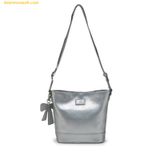  Túi Đeo Chéo MLB Shoulder Bag, New York Yankees Monogram Embo Bucket Bag 7ACRM066N-50SIS 