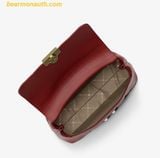  Túi Xách Michael Kors Medium Tribeca Satchel in Quilted Leather Crimson 30F5G2RS2L 