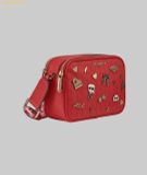  Túi Đeo Chéo Karl Lagerfeld Paris Maybelle Camera Crossbody Crimson L5GEX9BJ Red 