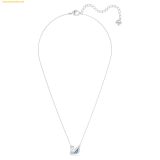  Dây Chuyền, Vòng Cổ Swarovski Dazzling Swan necklace Swan, Blue, Rhodium plated 5521074 