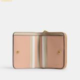  Ví Gập Coach Essential Billfold Wallet In Colorblock Cream Multi CZ145 