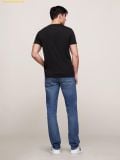  Áo Phong Tommy Hilfiger Cotton Crew Neck Logo T-Shirt Black 