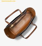  Túi Tote Michael Kors MK Maisie Large Logo 3-in-1 Tote Bag - SKU: 35T1G5MT7B - Nâu Logo 