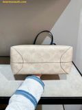  Túi Tote Coach City Tote In Signature Canvas  - Trắng 