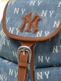  Balo MLB Classic Monogram Vintage Denim Backpack New York Yankees 3ABKM065N-50BLL Xanh 