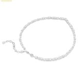  Dây chuyền, Vòng Cổ Swarovski Mesmera necklace Mixed cuts, White, Rhodium plated 5665242 