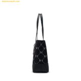  Túi MLB Korea Diamond Monogram Jacquard Tote Bag New York Yankees Black 3AORL014N-50BKS 