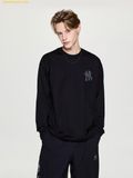  Áo Tay Dài MLB New York Yankees Basic Mega Logo Overfit Functional Long Sleeve T-Shirt 3ATSB0554-50BKS Đen 