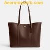  Túi Tote Coach Legacy Pebbled Leather Tote Màu Nâu 