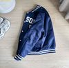  Áo Khoác Bomber New Era Varsity Baseball Jacket Boston Red Sox Navy 