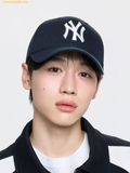  Mũ Lưỡi Trai MLB New Fit Structure Ball Cap New York Yankees 3ACP0802N-50NYS Navy 