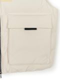  Áo Ghile Phao MLB Woven Mix Fleece Vest BOS (D.Cream) 3AFDB0246-43CRD Trắng Kem 