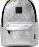  Balo Mini Lifework Ladok Square Silicone Crest Mini Backpack Black LW255BG911 Bạc 