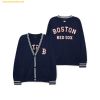  Áo Khoác Cardigan MLB Varsity Overfit Cardigan BOS (Navy) - 3AKCV0131-43NYS 