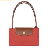  Túi Tote Longchamp Le Pliage Original Size M Tote bag Tomato - Recycled canvas - L2605089P94 