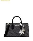  Túi Đeo Chéo Michael Kors Scarlett Extra Small Monogram Crossbody Black 